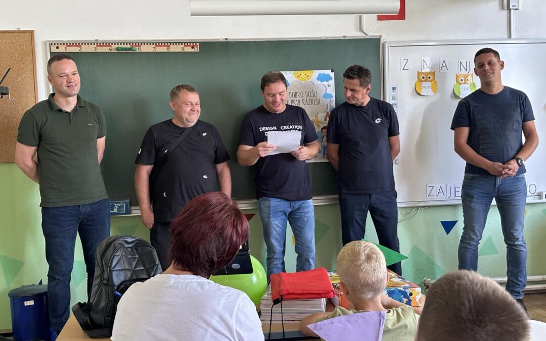 Tate prvašića  – primjer svojoj djeci