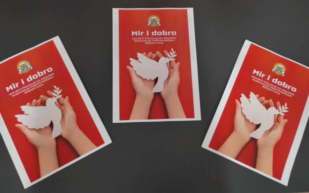 Predavanje policije za učenike “MIR I DOBRO”