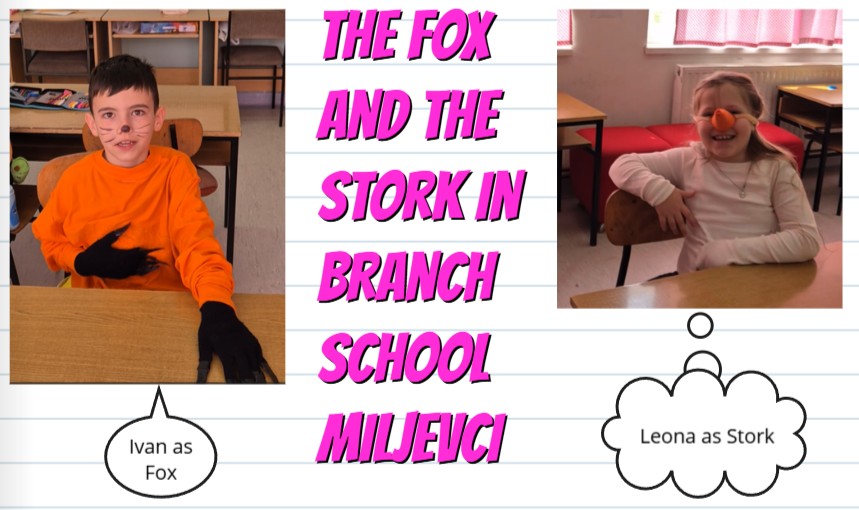 Lisica i roda posjetile miljevačku školicu