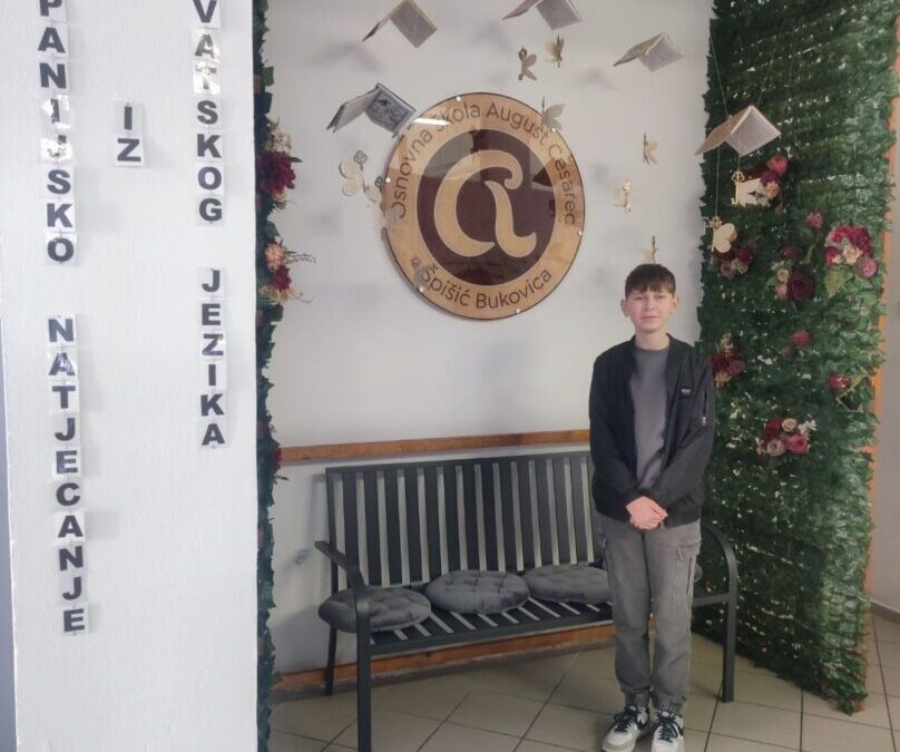 Tomislav na županijskom natjecanju