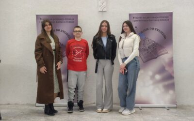 Učenici naše škole sudjelovali na nacionalnoj razini natjecanja Čitanjem do zvijezda