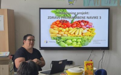 Diseminacija eTwinning projekta Zdrave prehrambene navike